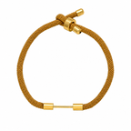 BRACCIALE OCEANIA CON LETTERA ORO