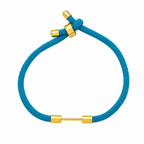BRACCIALE OCEANIA CON LETTERA ORO