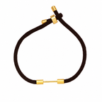 BRACCIALE OCEANIA CON LETTERA ORO