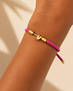 BRACCIALE OCEANIA CON LETTERA ORO