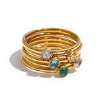 Anello Mini Gemma