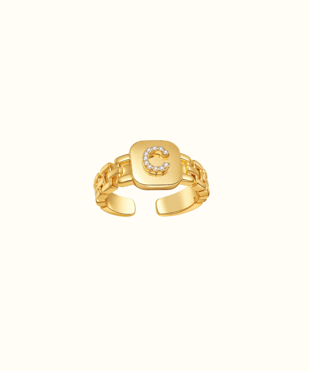 Anello Lettera lux