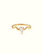 Anello Eternity pavè