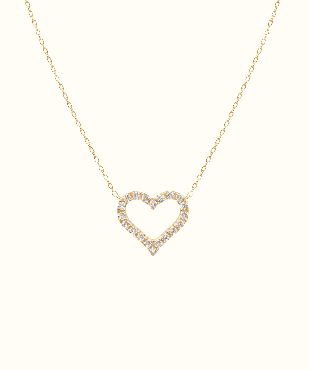 Collana cuore luce