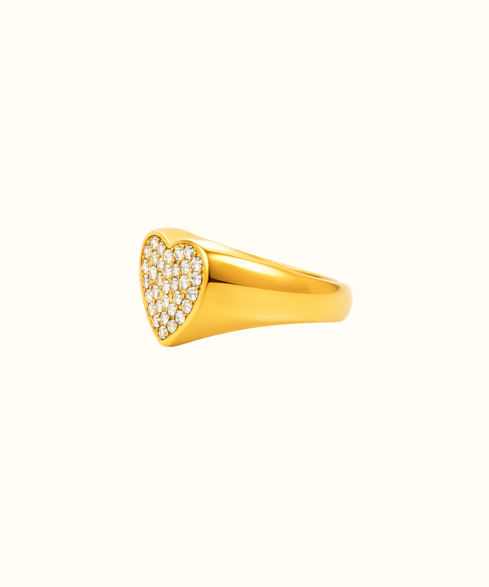 Anello cuore Luce