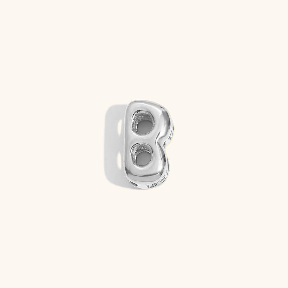 BRACCIALE OCEANIA CON LETTERA ARGENTO