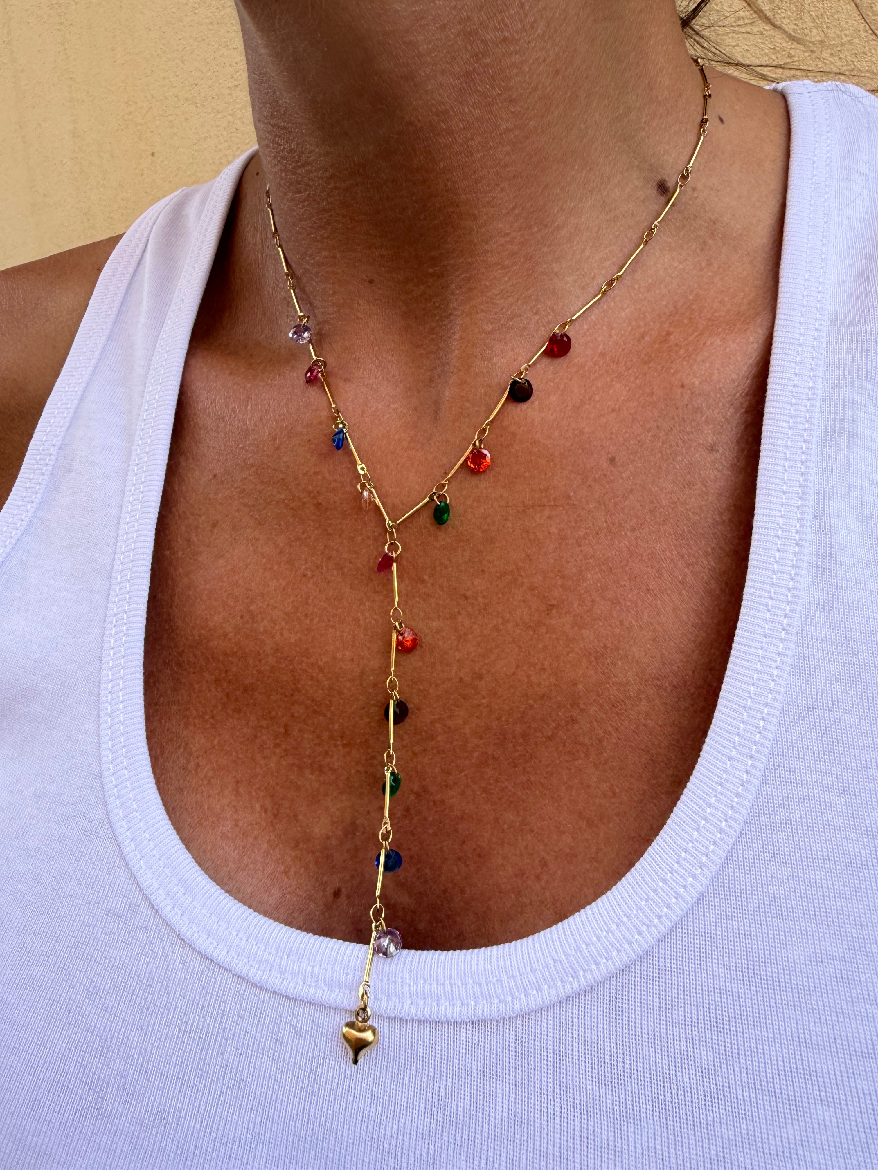 Collana Amour Rainbow