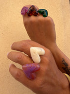 Anello Bubble Heart