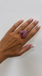 Anello Bubble Heart