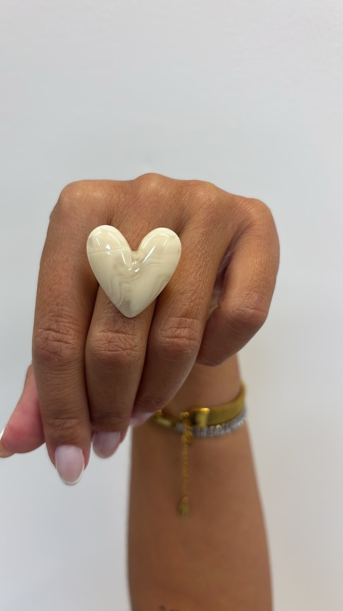 Anello Bubble Heart