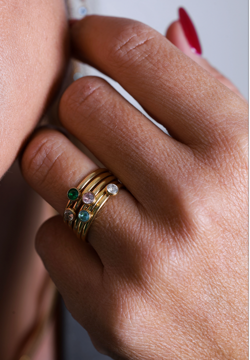 Anello Mini Gemma